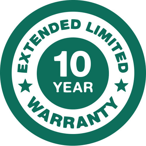 10 Year Warranty