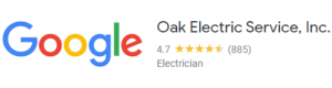Oak Electric Google Reviews