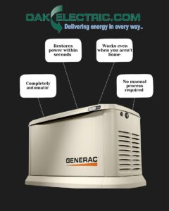 Oak Electric Generators Benefits